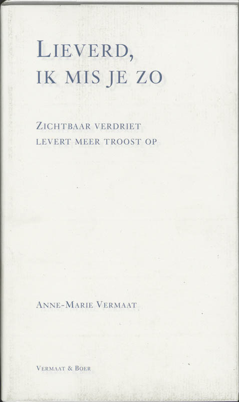 Omslag van Lieverd, ik mis je zo