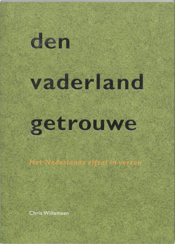 Omslag van Den vaderland getrouwe
