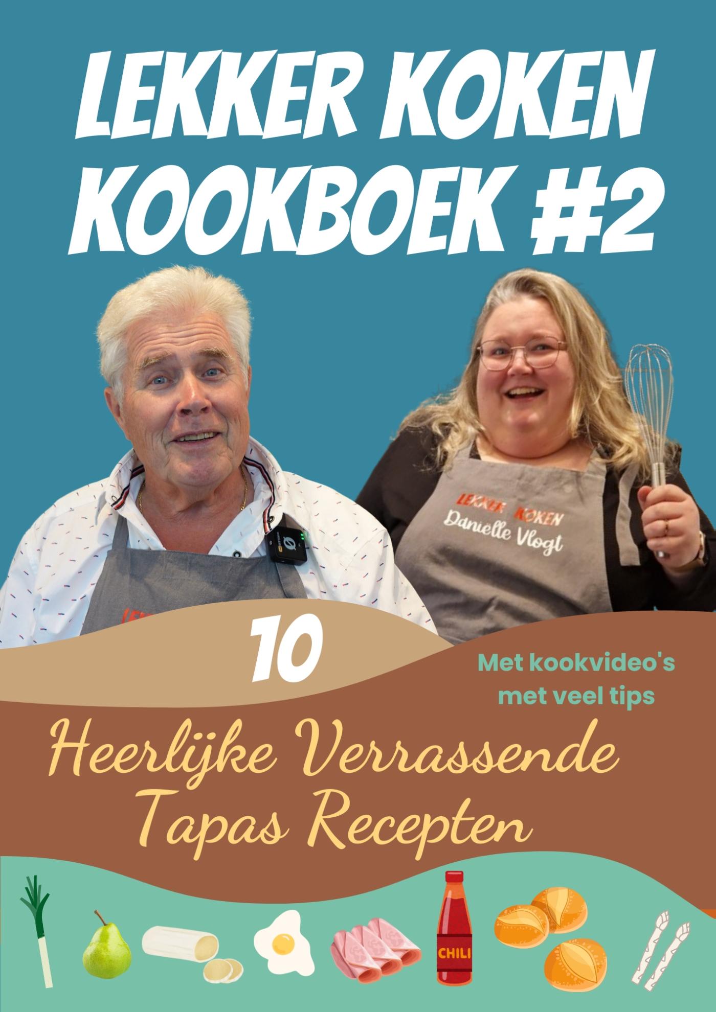 Omslag van Lekker Koken kookboek