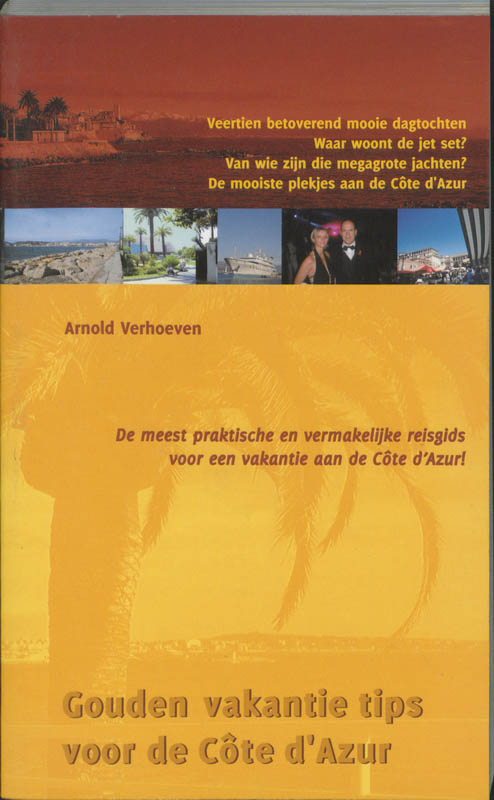 Omslag van Gouden vakantie tips voor de Cote d'Azur