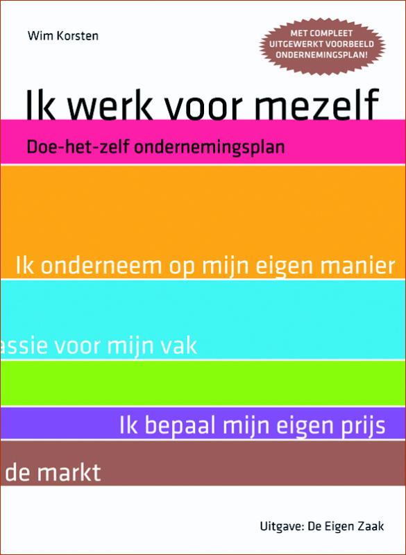 Omslag van Ik werk voor mezelf