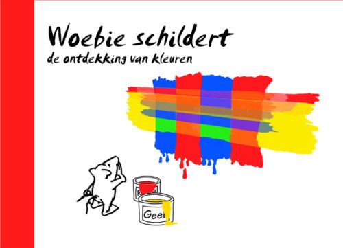 Omslag van Woebie schildert