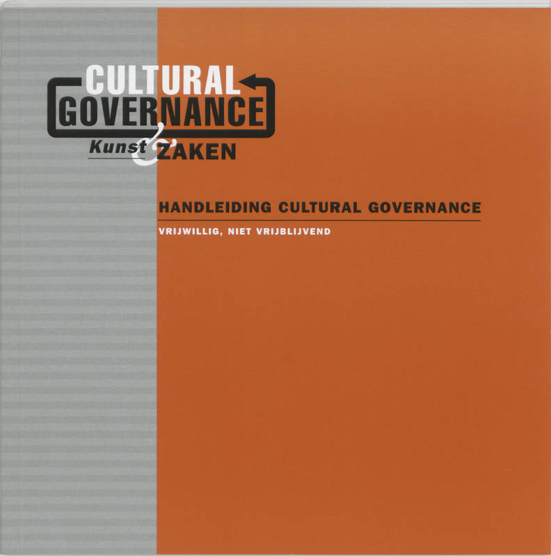 Omslag van Handleiding Cultural Governance
