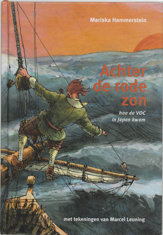 Omslag van Achter de rode zon