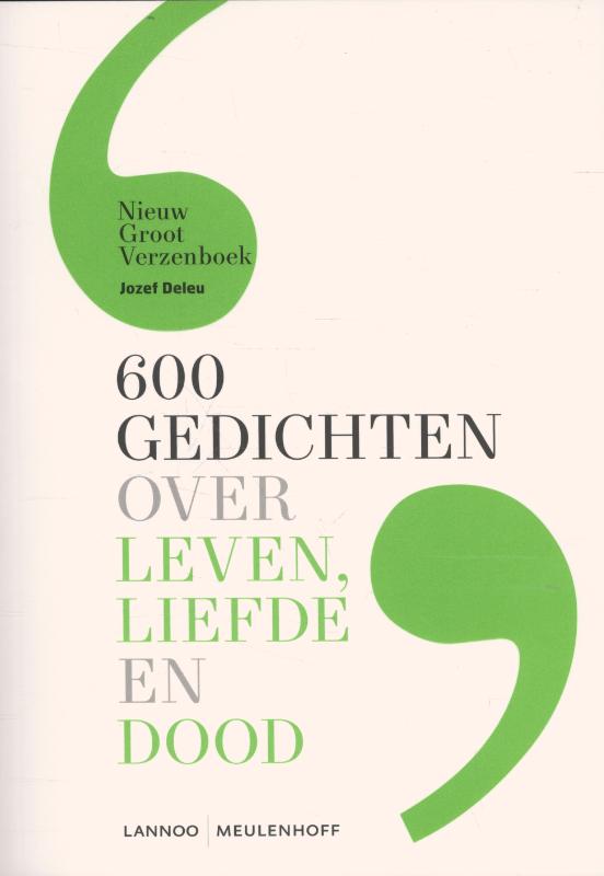 Omslag van 600 gedichten over leven, liefde en dood