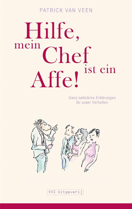 Omslag van Hilfe, mein Chef ist ein Affe!