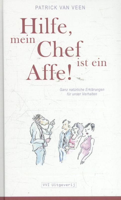 Omslag van Hilfe, mein chef ist ein Affe!