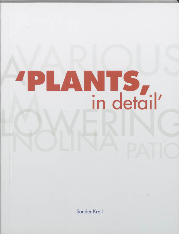 Omslag van Plants, in detail