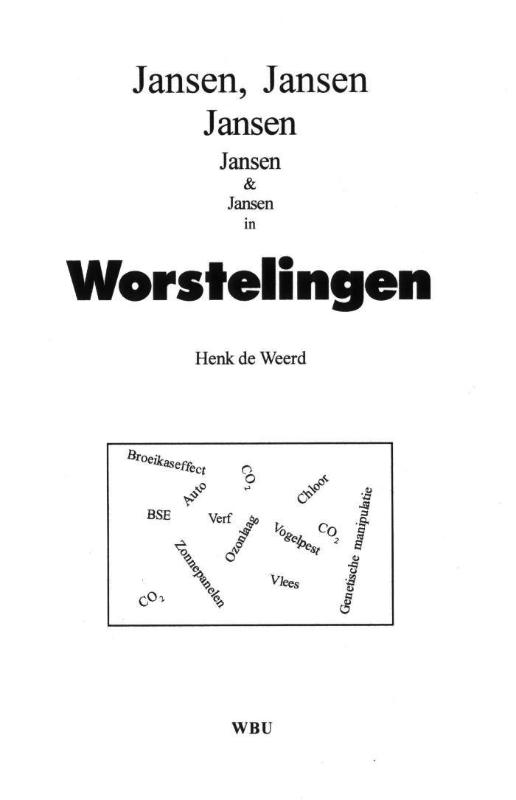 Omslag van Jansen, Jansen, Jansen, Jansen en Jansen in Worstelingen