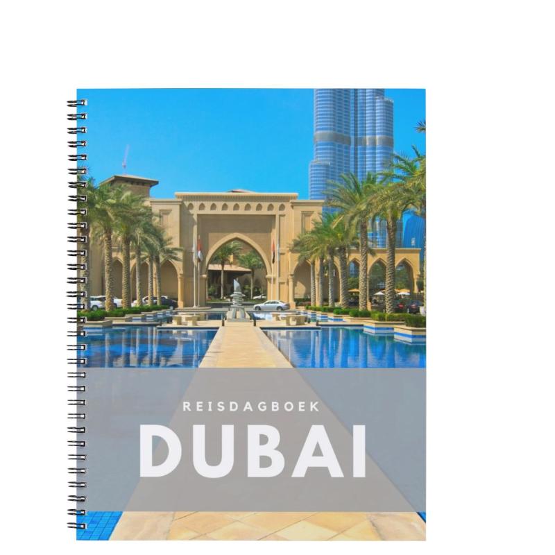 Omslag van Reisdagboek Dubai