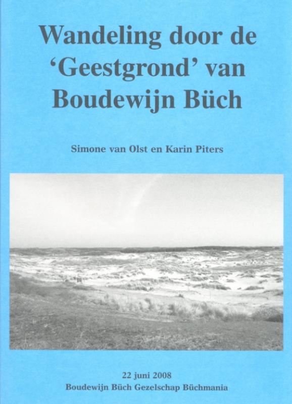 Omslag van Wandeling door de Geestgrond van Boudewijn Büch