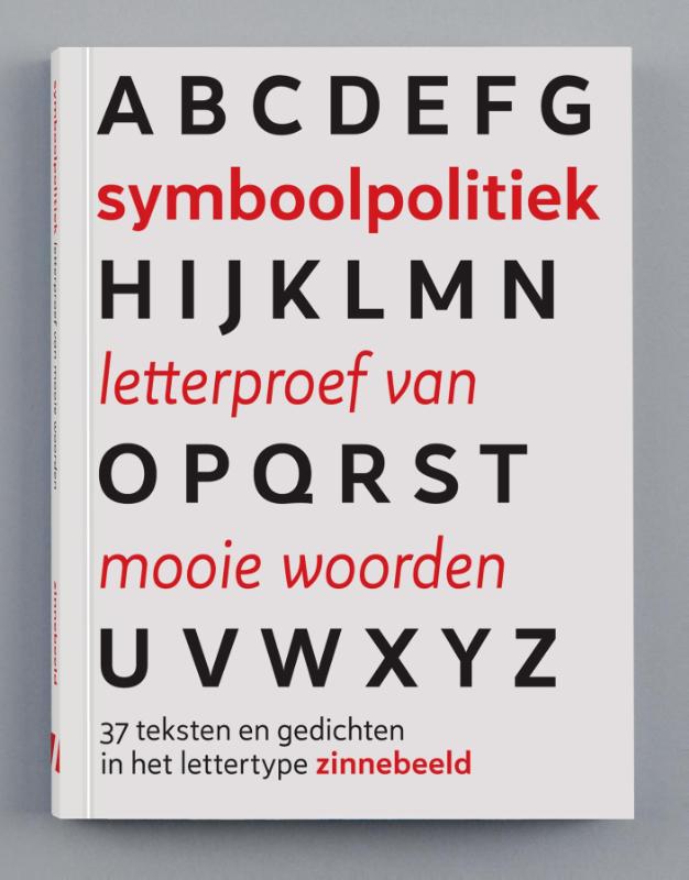 Omslag van Symboolpolitiek letterproef van mooie woorden