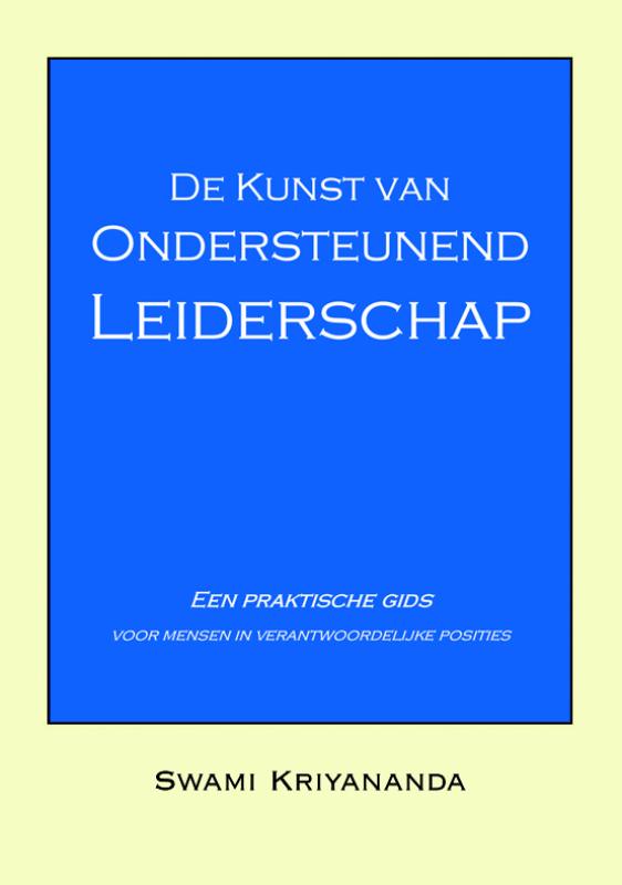 Omslag van De Kunst van Ondersteunend Leiderschap