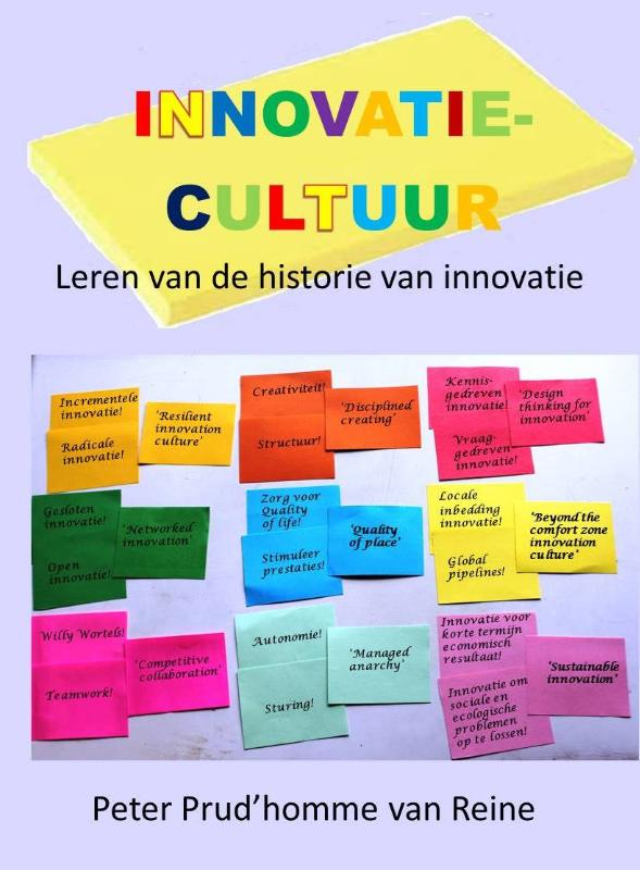 Omslag van Innovatiecultuur: leren van de historie van innovatie