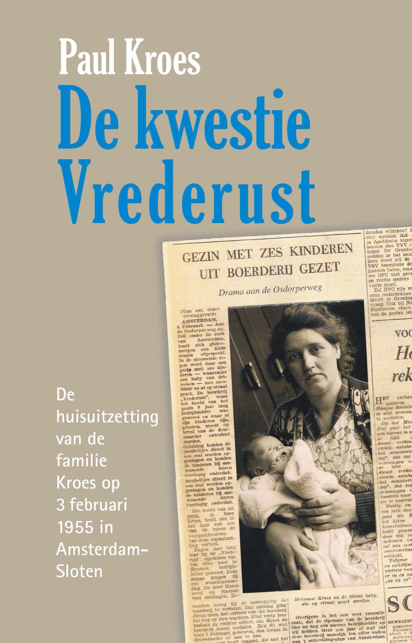 Omslag van De kwestie Vrederust