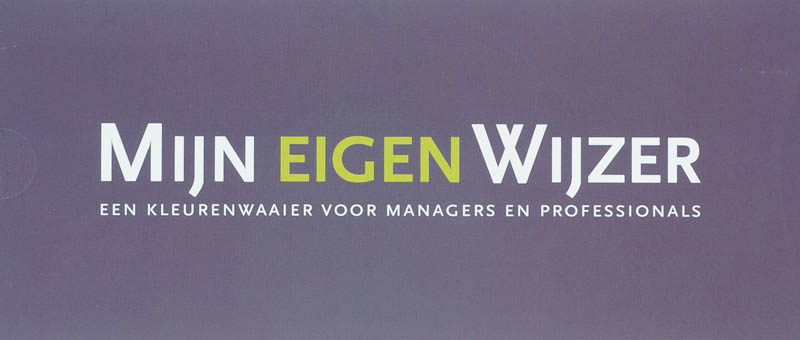Omslag van Mijn Eigen Wijzer