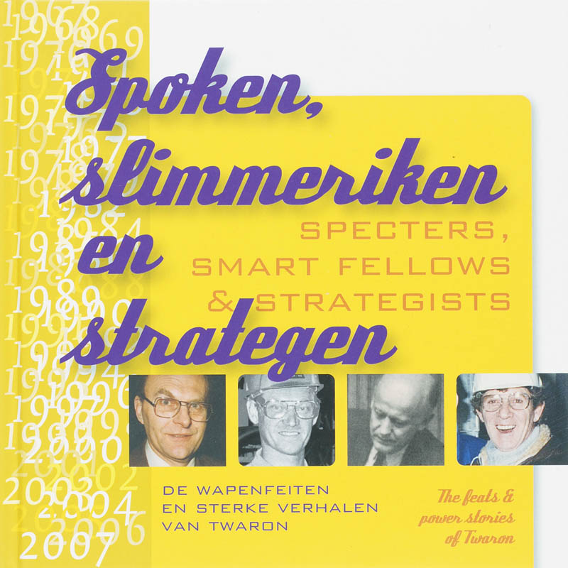 Omslag van Spoken, slimmeriken en strategen = Specters, smart fellows & strategists