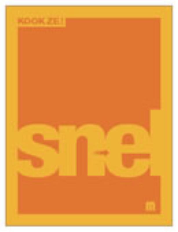 Omslag van Snel