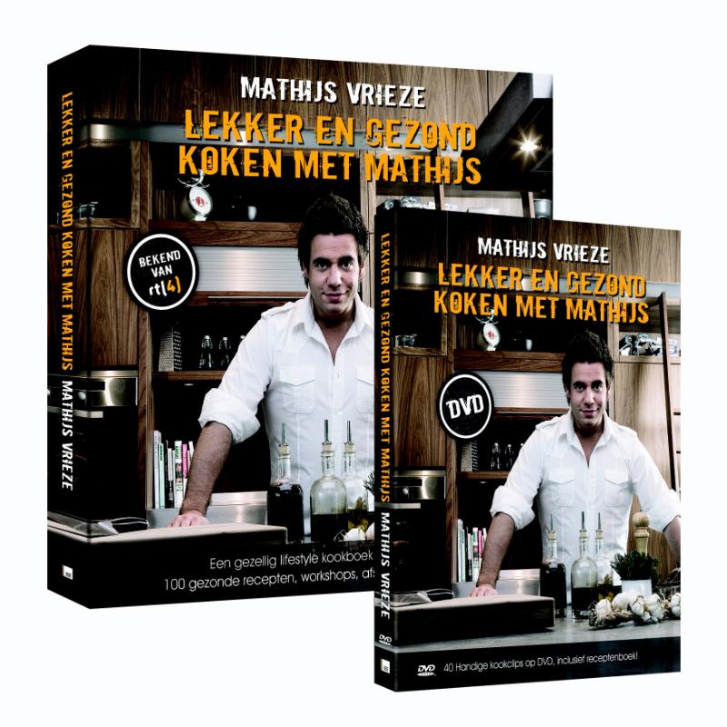 Omslag van Combi Pack Lekker en gezond koken met Mathijs