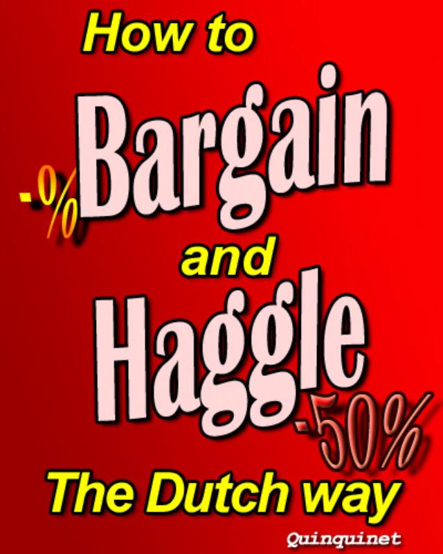 Omslag van How to Bargain and Haggle