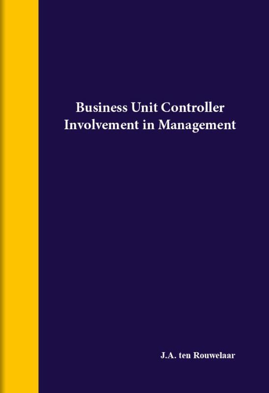Omslag van Business unit controller