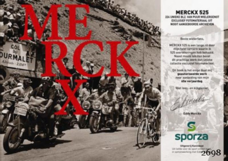 Omslag van EDDY MERCKX 525