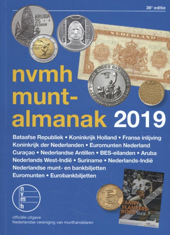 Omslag van NVMH Muntalmanak 2019