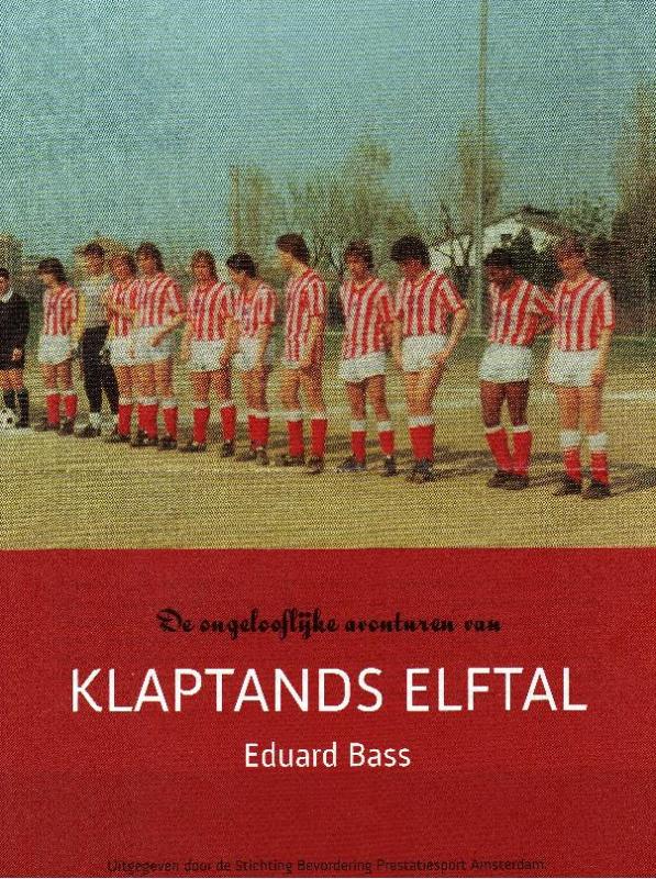 Omslag van Klaptands elftal
