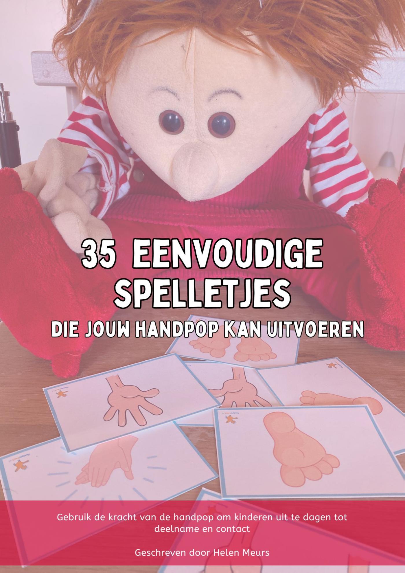 Omslag van 35 Eenvoudige Spelletjes Die Jouw Handpop uit Kan Voeren