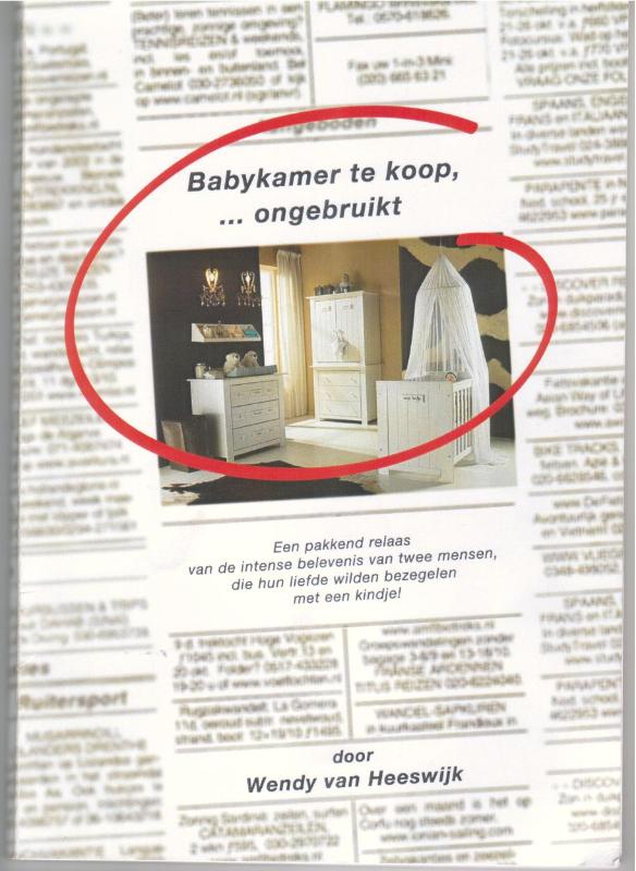 Omslag van babykamer te koop - ongebruikt