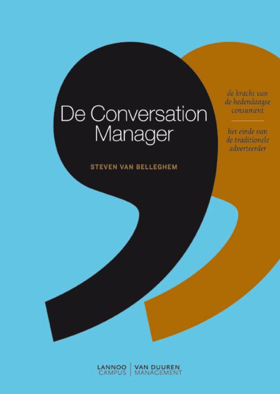 Omslag van De Conversation manager