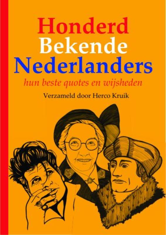 Omslag van Honderd Bekende Nederlanders