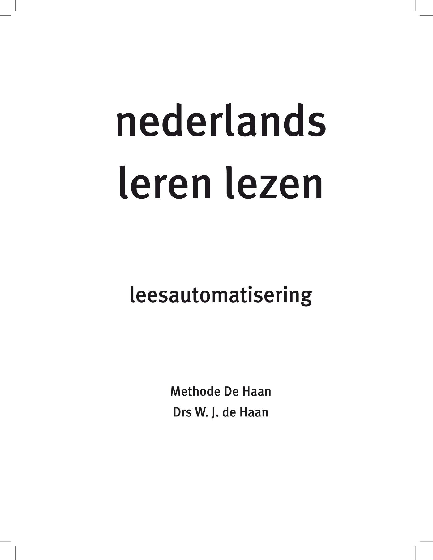 Omslag van Dyslexie-vrij Nederlands leren lezen