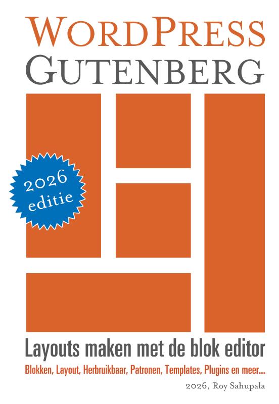 Omslag van WordPress Gutenberg