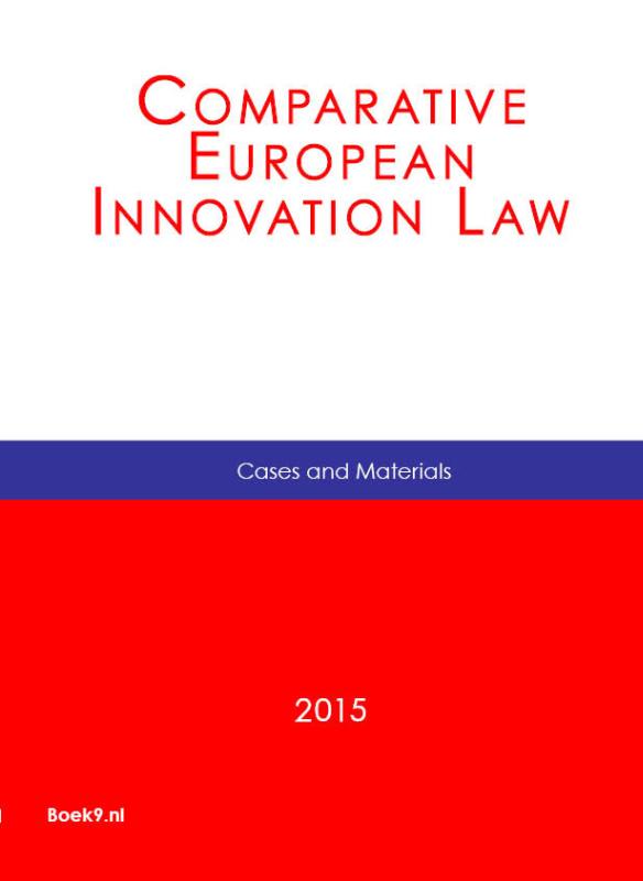 Omslag van Comparative European Innovation Law