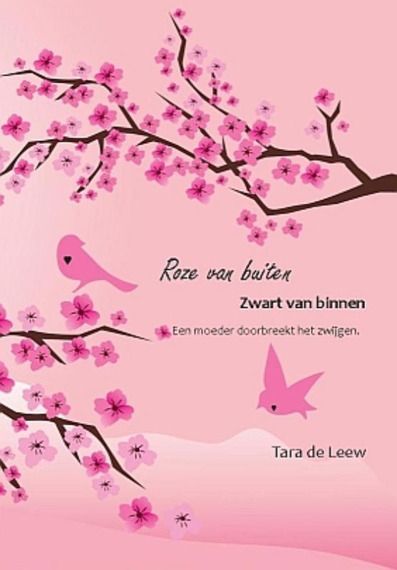 Omslag van Roze van buiten, zwart van binnen