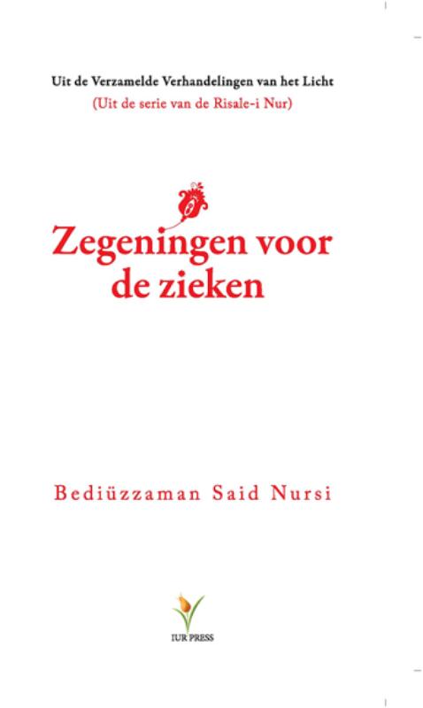 Omslag van Zegeningen voor de zieken