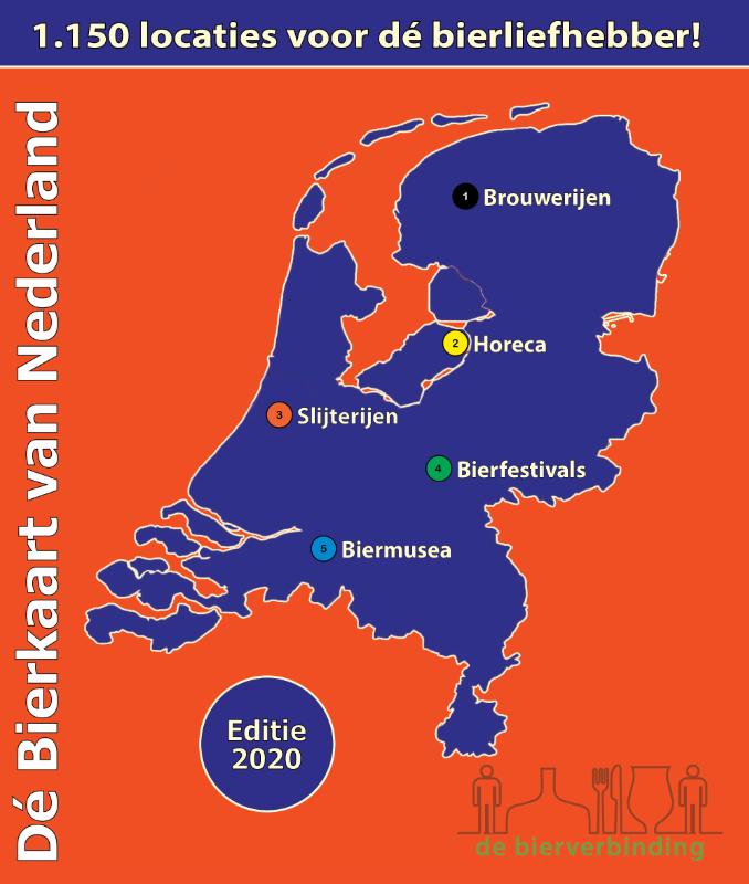 Omslag van Dé Bierkaart van Nederland