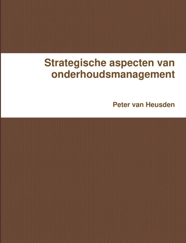 Omslag van Onderhoudsmanagement