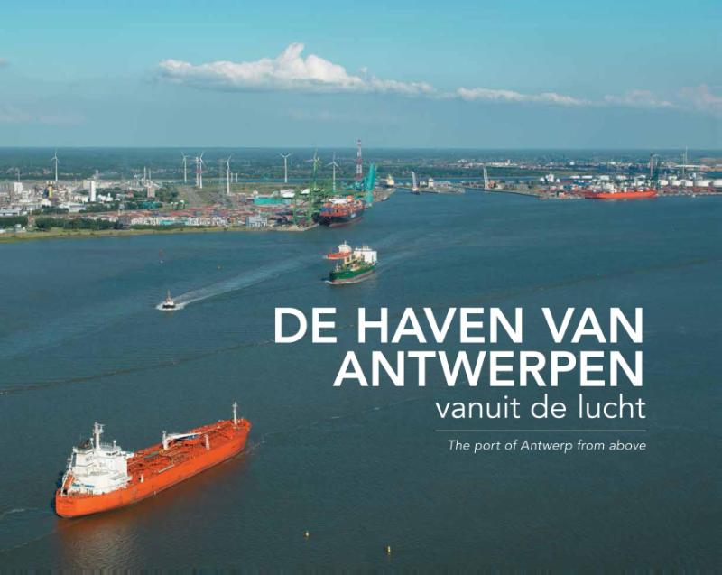 Omslag van De haven van Antwerpen vanuit de lucht