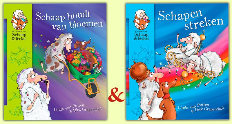 Omslag van Set 'Schaap houdt van bloemen' en 'Schapenstreken'
