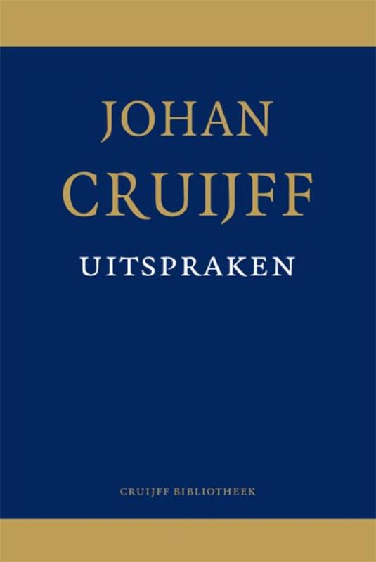 Omslag van Johan Cruijff uitspraken
