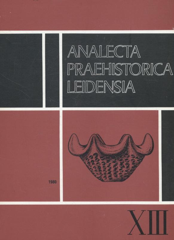 Omslag van Analecta praehistorica Leidensia XIII