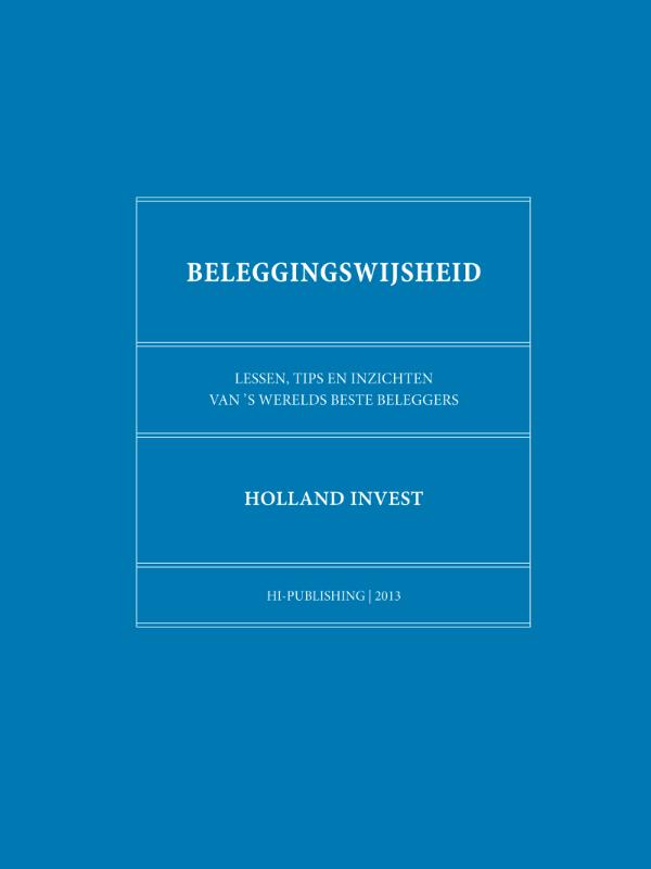 Omslag van Beleggingswijsheid