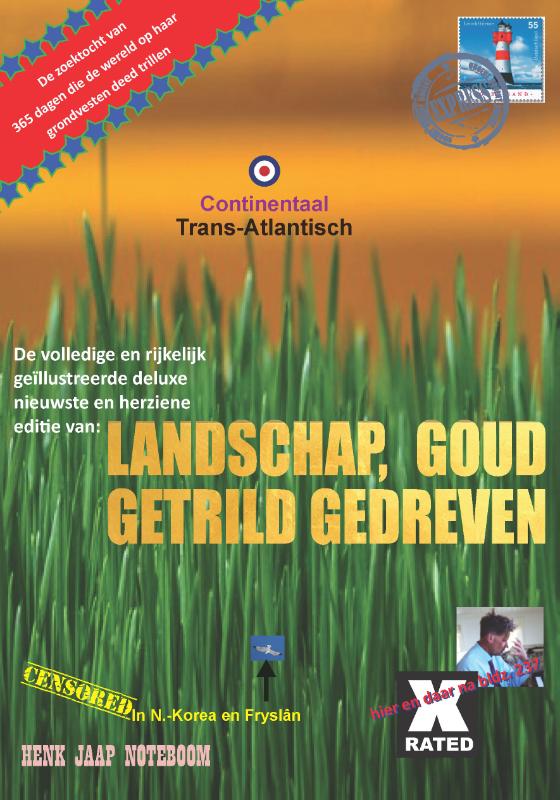 Omslag van Landschap,goud getrild gedreven