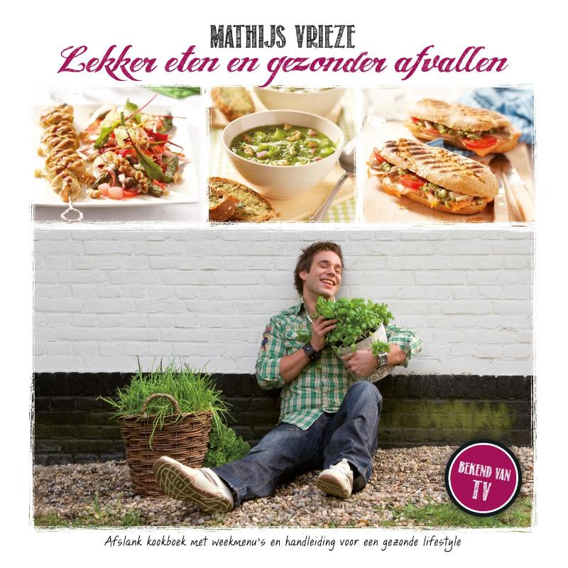 Omslag van Lekker eten en gezonder afvallen