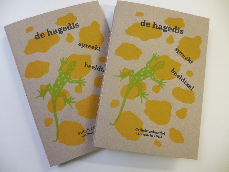 Omslag van De Hagedis spreekt Beeldtaal