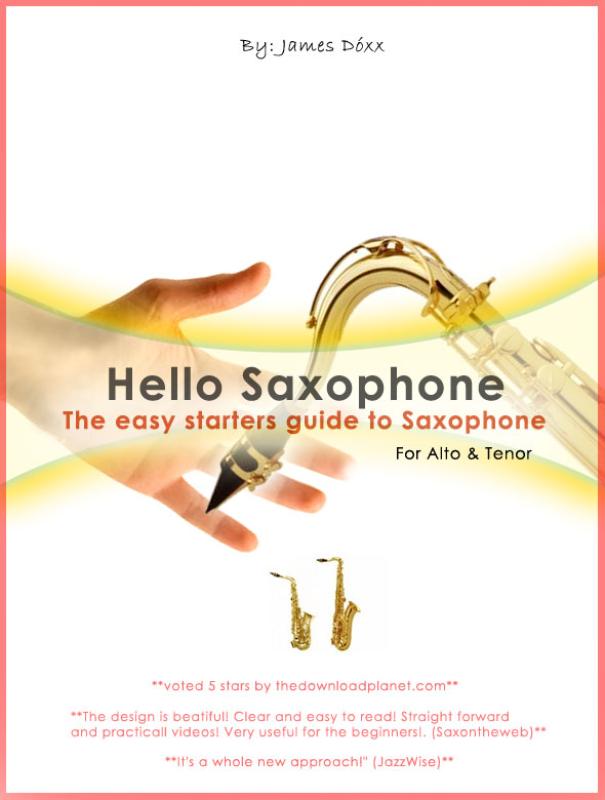 Omslag van Hello saxophone