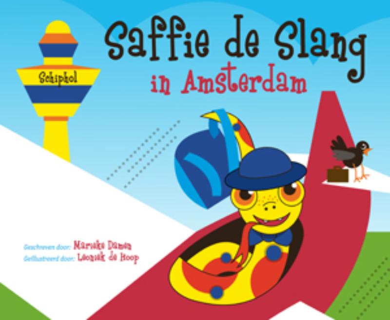 Omslag van Saffie de slang in Amsterdam