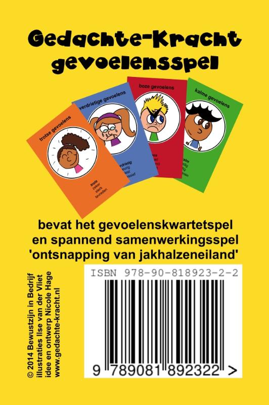 Omslag van Gedachte-kracht gevoelensspel